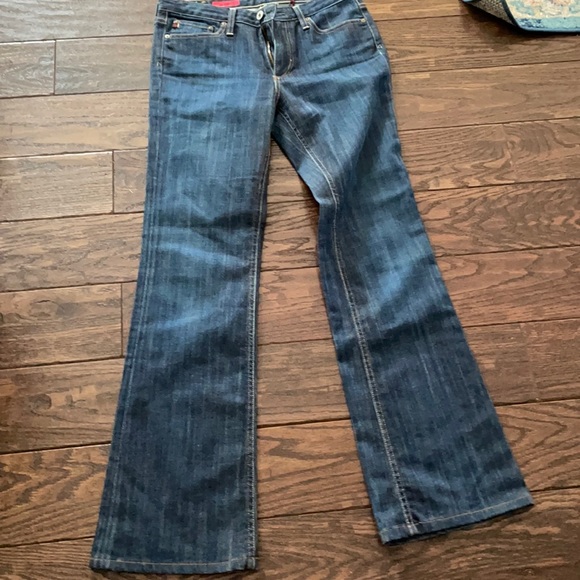 AG Adriano Goldschmied Dark Wash The Elite Bootcut Jeans new never worn - Picture 1 of 3